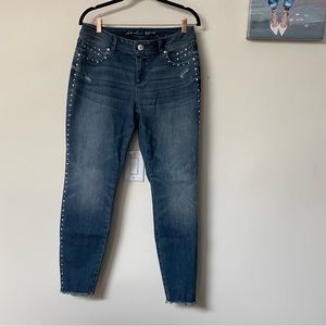 INC curvy skinny leg jeans